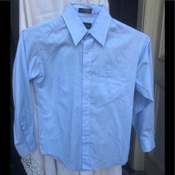 Boys Claiborne Light Blue Dress Shirt - Picture 1 of 1